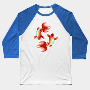 Koi fish Baseball T-Shirt